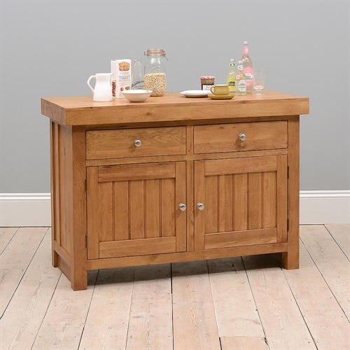 Cotswold Kitchen Large Kitchen Island/Breakfast Bar (C116) with Free