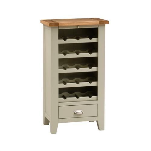 Caldecote French Grey Wine Rack (C332) with Free Delivery The Cotswold Company
