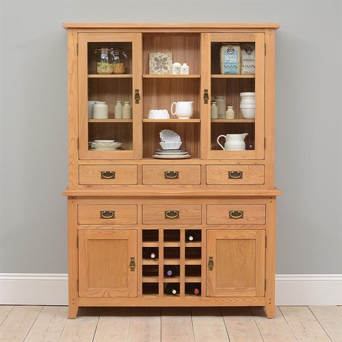 Oakland Dresser with Wine Rack (K409) with Free Delivery The Cotswold