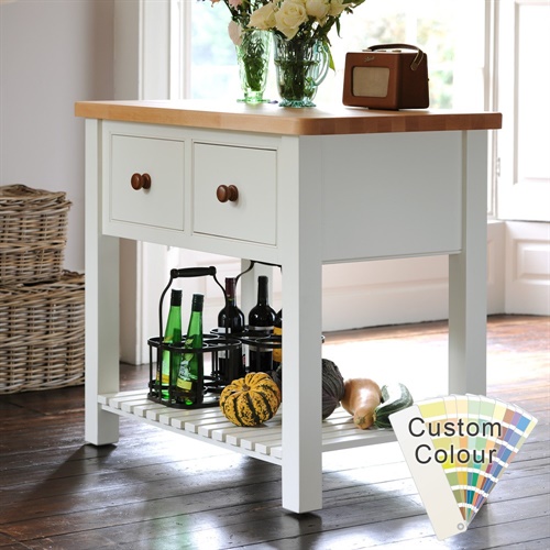 Cotswold Kitchen Island Custom Colour (U102) with Free Delivery The